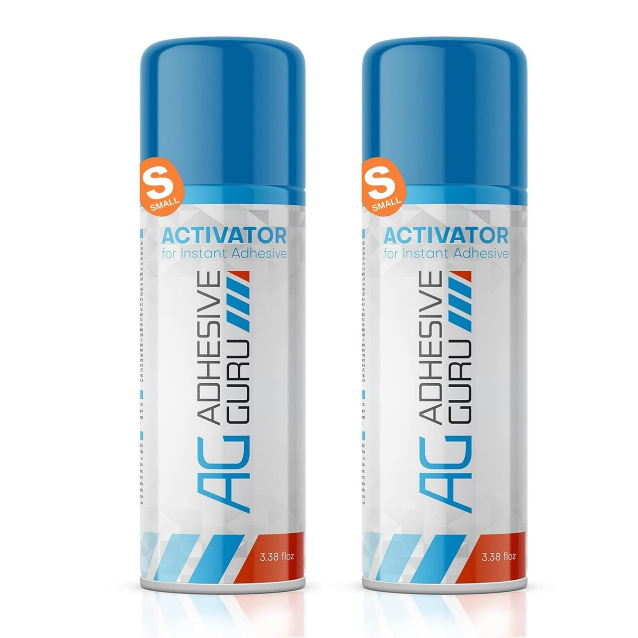 Adhesive Guru AG210A CA Glue Activator Spray 3.38 fl oz – Fast Cure Accelerator for Wood, Crafts & DIY Repairs